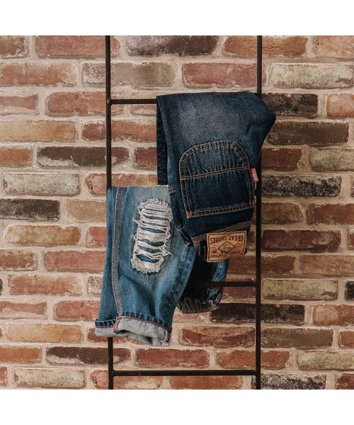 BREEZE（ブリーズ）の「【20周年復刻シリーズ】プレミアムデニムパンツ（デニムパンツ・キッズ・ネイビー/ブルー・140/150/120/110/80/90/100/130）」の4枚目の写真