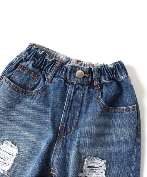 BREEZE（ブリーズ）の「【20周年復刻シリーズ】プレミアムデニムパンツ（デニムパンツ・キッズ・ネイビー/ブルー・140/150/120/110/80/90/100/130）」の12枚目の写真