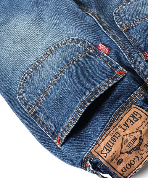 BREEZE（ブリーズ）の「【20周年復刻シリーズ】プレミアムデニムパンツ（デニムパンツ・キッズ・ネイビー/ブルー・140/150/120/110/80/90/100/130）」の15枚目の写真