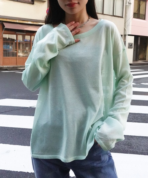 CORNERS（コーナーズ）の「シアートップス（Tシャツ/カットソー