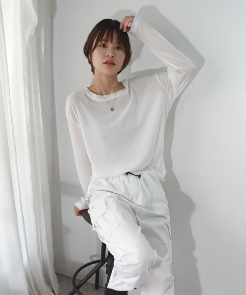 CORNERS（コーナーズ）の「シアートップス（Tシャツ/カットソー