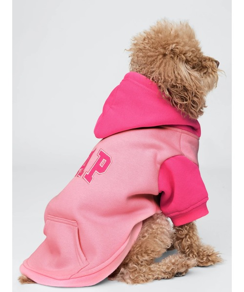 GAP（ギャップ）の「GAPロゴ ペット用パーカー 犬服（DOG WEAR）（ペットウェア・レディース・ブラック/ネイビー/グレー/ピンク/ワイン/ピンク系その他/グリーン/ブルー/アイボリー/グリーン系その他/ベビーピンク/グレー系その他/ブラック系その他/レッド/ブルー系その他/イエロー・S/M/XS/L/XL/XXS）」の12枚目の写真