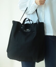 BAG'n'NOUN × fennica / 別注 キャンバス ツールバッグ ブラック