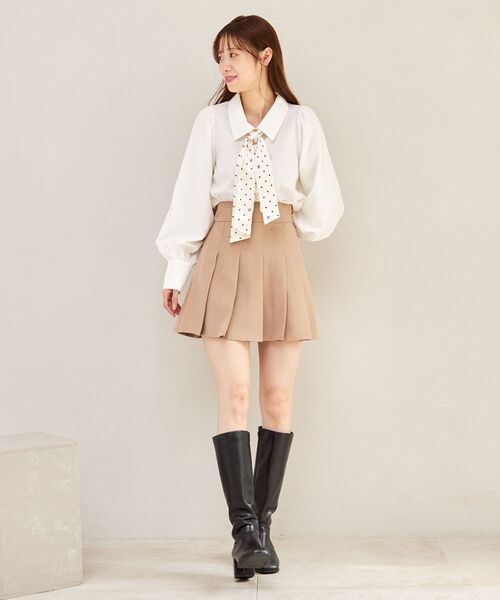 MAJESTIC LEGON(マジェスティックレゴン)の「スカーフリボンセットブラウス(シャツ/ブラウス・レディース・ブラック/アイボリー/ピンク/ピンク系その他2・MEDIUM)」の20枚目の写真