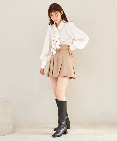 MAJESTIC LEGON(マジェスティックレゴン)の「スカーフリボンセットブラウス(シャツ/ブラウス・レディース・ブラック/アイボリー/ピンク/ピンク系その他2・MEDIUM)」の21枚目の写真