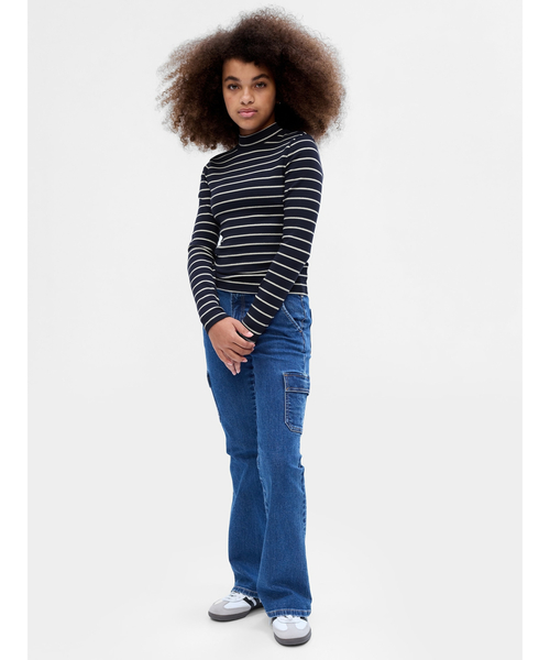GAP（ギャップ）の「モックネック Tシャツ (キッズ)（Tシャツ/カットソー・キッズ・ネイビー/レッド/アイボリー/その他/ブラック・140cm/120cm/160cm/150cm/110cm/130cm）」の12枚目の写真