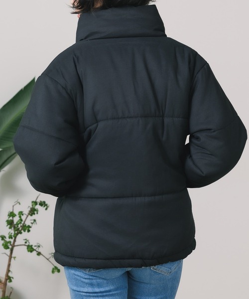 ROOPTOKYO(ループトウキョウ)の「puffer jacket / スタンドカラー ダウンジャケット(ダウンジャケット/コート・レディース・アイボリー/ブラック・FREE)」の8枚目の写真