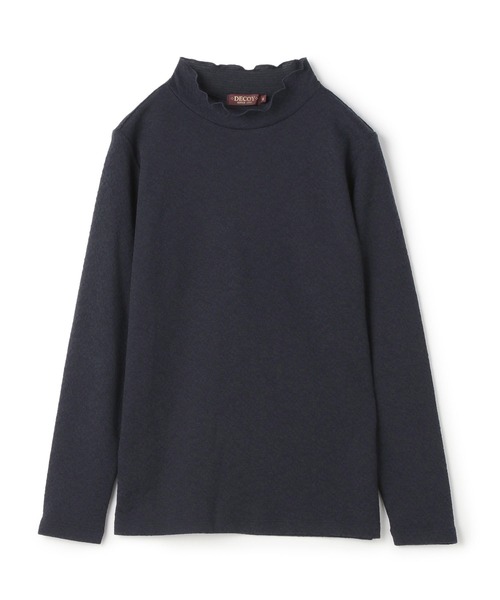 DECOY SINCE 1981(デコイシンスイチキュウハチイチ)の「ジャガードプルオーバー(Tシャツ/カットソー・レディース・ベージュ/ネイビー/グレー・M/LL/L)」の3枚目の写真