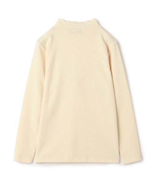 DECOY SINCE 1981(デコイシンスイチキュウハチイチ)の「ジャガードプルオーバー(Tシャツ/カットソー・レディース・ベージュ/ネイビー/グレー・M/LL/L)」の6枚目の写真