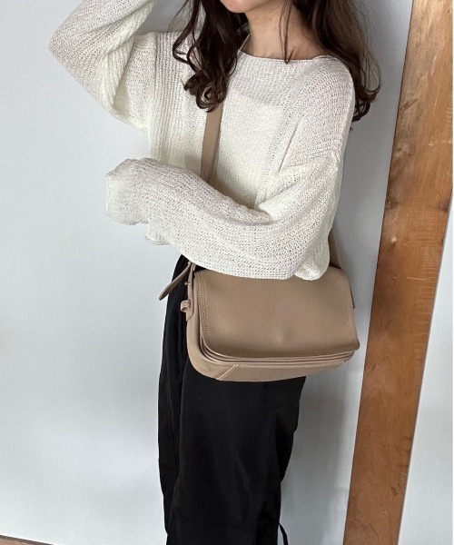 t a r o s u(タロス)の「mesh knit tops/メッシュニットトップス(ニット/セーター・レディース・アイボリー/カーキ・FREE)」の8枚目の写真