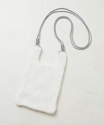 限定展開　ラメニット ミニショルダーバッグ