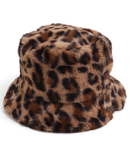 BREEZE(ブリーズ)の「ボアバケットハット(ハット・キッズ・チェック/ベージュ・54/52/56/50)」の2枚目の写真