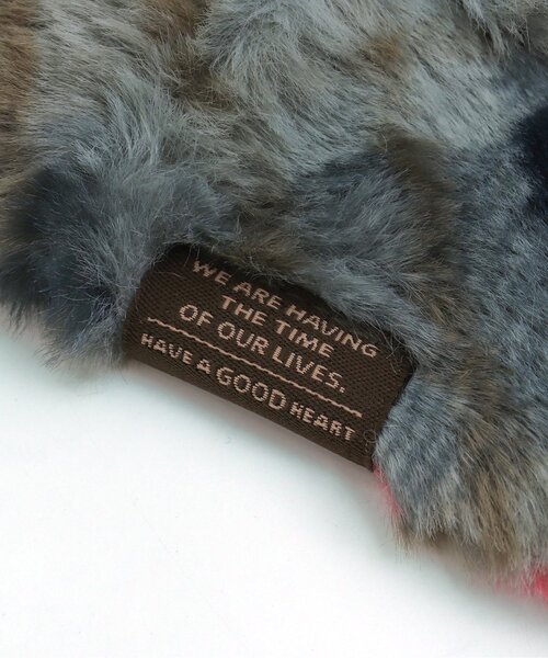 BREEZE(ブリーズ)の「ボアバケットハット(ハット・キッズ・チェック/ベージュ・54/52/56/50)」の6枚目の写真