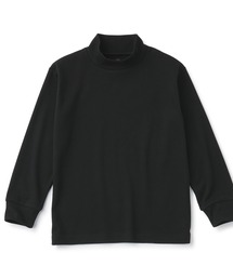 無印良品 | 起毛スムース編みハイネック長袖Ｔシャツ（キッズ）(Tシャツ/カットソー)