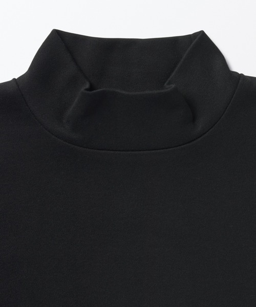 無印良品(ムジルシリョウヒン)の「起毛スムース編みハイネック長袖Tシャツ(キッズ)(Tシャツ/カットソー・キッズ・ピンク系/グレー/ネイビー系7/オフホワイト/グリーン系4/ブラック・110/150/130/140/120)」の20枚目の写真
