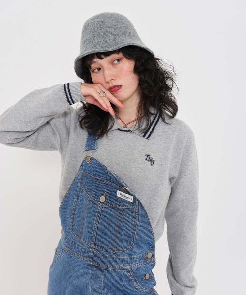 TINA:JOJUN(ティーナジョジュン)の「クローシュハット TINA:JOJUN(ハット・レディース・ブラウン/グレー・F)」の8枚目の写真