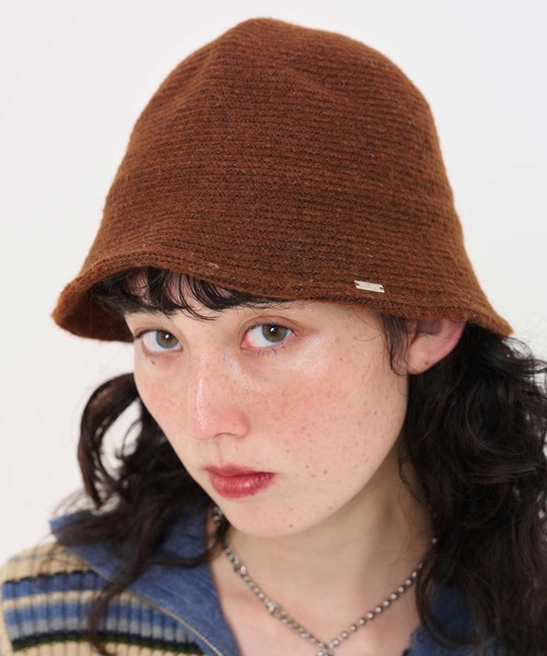 TINA:JOJUN(ティーナジョジュン)の「クローシュハット TINA:JOJUN(ハット・レディース・ブラウン/グレー・F)」の10枚目の写真