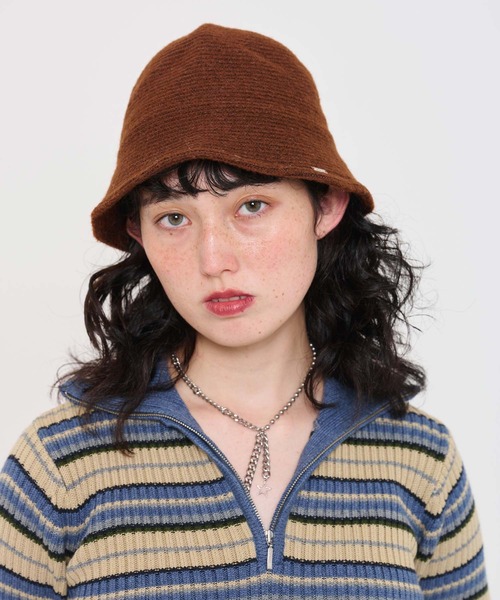 TINA:JOJUN(ティーナジョジュン)の「クローシュハット TINA:JOJUN(ハット・レディース・ブラウン/グレー・F)」の12枚目の写真