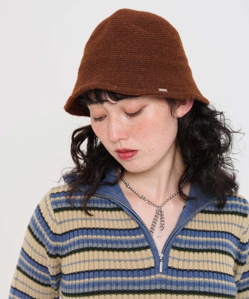 TINA:JOJUN(ティーナジョジュン)の「クローシュハット TINA:JOJUN(ハット・レディース・ブラウン/グレー・F)」の13枚目の写真