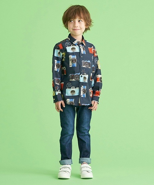 ポールスミスジュニア　柄シャツ BOY 110サイズ