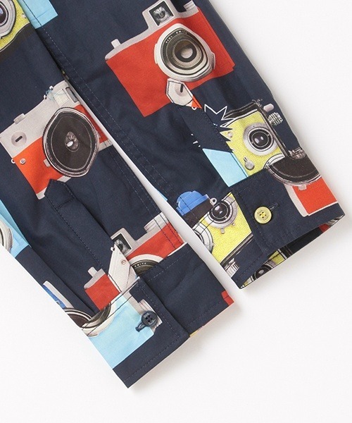 Paul Smith JUNIOR（ポールスミスジュニア）の「キッズ カメラ総柄長袖 