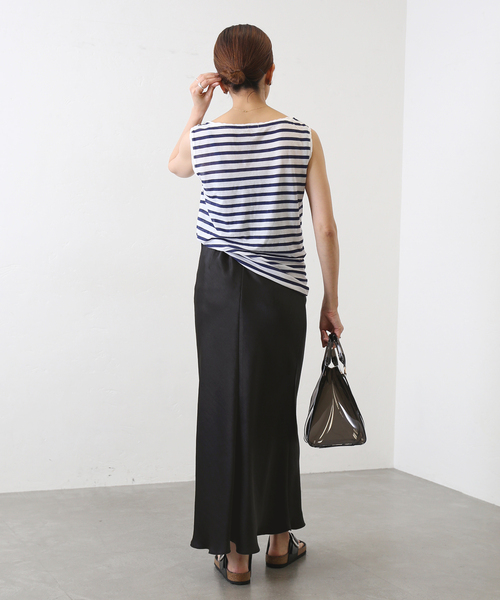 【専用】IENAダブルサテンスカート36白&黒 専用】IENAダブルサテンスカート36白&黒 追加10》ダブルサテンスカート