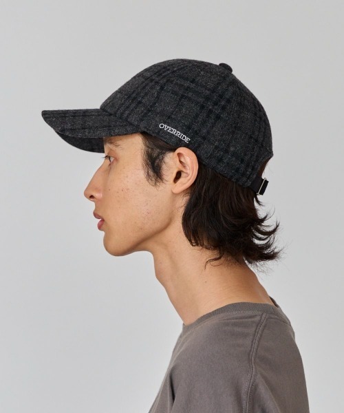OVERRIDE（オーバーライド）の「【POPEYE Web掲載】OVERRIDE JP TWEED 6P CAP / オーバーライド（キャップ・メンズ・ネイビー/ベージュ/ブラック/ホワイト・60cm/58cm）」の17枚目の写真