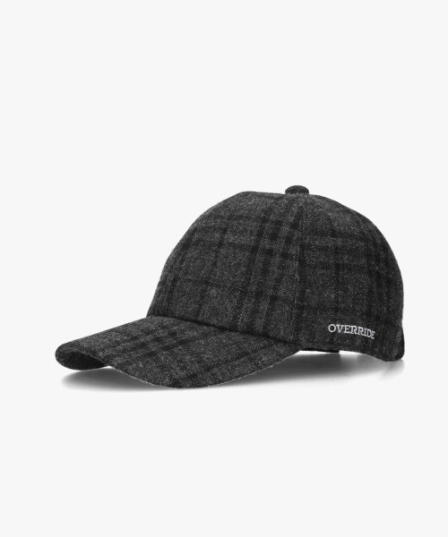 OVERRIDE（オーバーライド）の「【POPEYE Web掲載】OVERRIDE JP TWEED 6P CAP / オーバーライド（キャップ・メンズ・ネイビー/ベージュ/ブラック/ホワイト・60cm/58cm）」の15枚目の写真