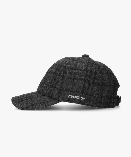 OVERRIDE（オーバーライド）の「【POPEYE Web掲載】OVERRIDE JP TWEED 6P CAP / オーバーライド（キャップ・メンズ・ネイビー/ベージュ/ブラック/ホワイト・60cm/58cm）」の13枚目の写真