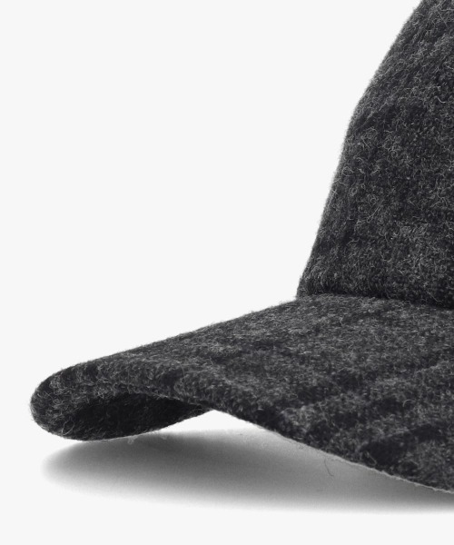 OVERRIDE（オーバーライド）の「【POPEYE Web掲載】OVERRIDE JP TWEED 6P CAP / オーバーライド（キャップ・メンズ・ネイビー/ベージュ/ブラック/ホワイト・60cm/58cm）」の10枚目の写真