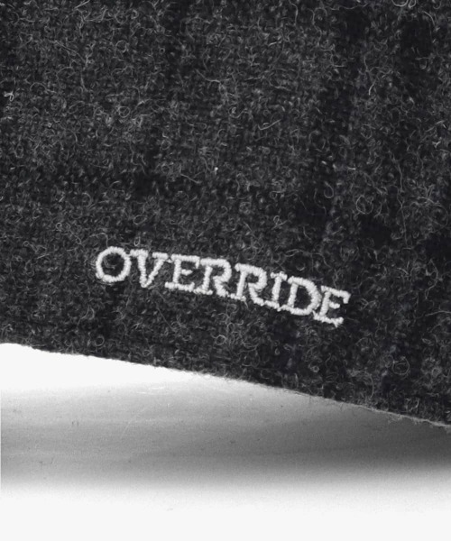 OVERRIDE（オーバーライド）の「【POPEYE Web掲載】OVERRIDE JP TWEED 6P CAP / オーバーライド（キャップ・メンズ・ネイビー/ベージュ/ブラック/ホワイト・60cm/58cm）」の9枚目の写真