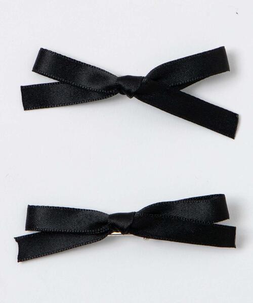 【ら ページ】ヘアリボン 2点 WEGO/【2点セット】ナローリボンクリップ（バレッタ/ヘア