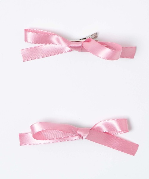 WEGO（ウィゴー）の「WEGO/【2点セット】ナローリボンクリップ（バレッタ/ヘアクリップ・レディース・ブラック/ホワイト/ブラック系その他/シルバー/ライトピンク/サックスブルー/ワイン/アイボリー/その他2/その他1/その他3/グリーン系その他2/グレー系その他2/グレー系その他3/レッド系その他2・FREE）」の22枚目の写真