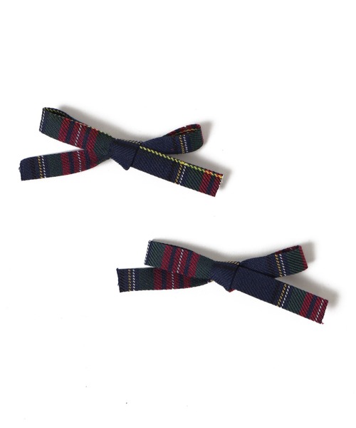 WEGO/【2点セット】ナローリボンクリップ（バレッタ/ヘア