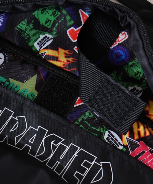 THRASHER(スラッシャー)の「THRASHER DAY PACK(バックパック/リュック・メンズ・ブラック/マルチ・FREE)」の16枚目の写真