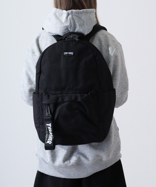 THRASHER(スラッシャー)の「THRASHER DAY PACK(バックパック/リュック・メンズ・ブラック/マルチ・FREE)」の5枚目の写真