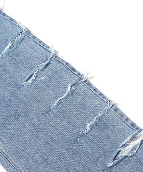 ANNA SUI NYC（アナ スイ エヌ ワイ シー）の「ANNA SUI NYC スーパースラッシュ バギー デニムパンツ 【SP】（デニムパンツ・レディース・ブルー/サックスブルー・M/S）」の18枚目の写真