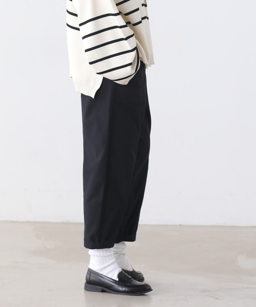 Kelen（ケレン）の「「KELEN/ケレン」イージーフィットベイカーパンツ（その他パンツ・レディース・ベージュ/キナリ/カーキ/ブラック・L/XS/M/S）」の8枚目の写真