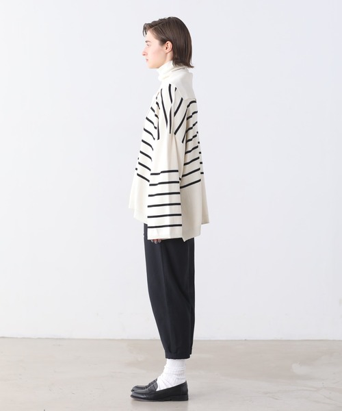 Kelen（ケレン）の「「KELEN/ケレン」イージーフィットベイカーパンツ（その他パンツ・レディース・ベージュ/キナリ/カーキ/ブラック・L/XS/M/S）」の11枚目の写真