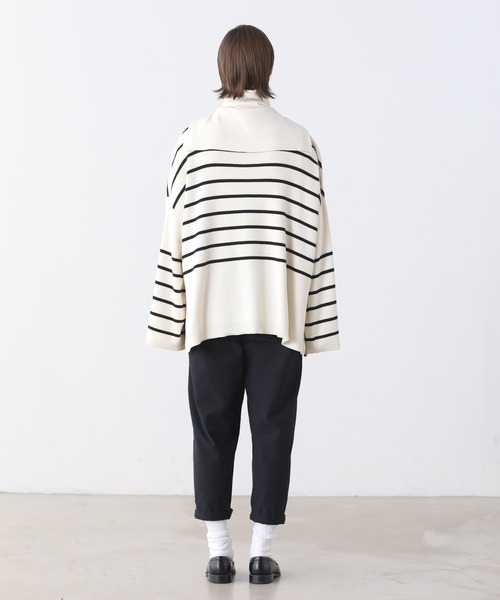 Kelen（ケレン）の「「KELEN/ケレン」イージーフィットベイカーパンツ（その他パンツ・レディース・ベージュ/キナリ/カーキ/ブラック・L/XS/M/S）」の12枚目の写真