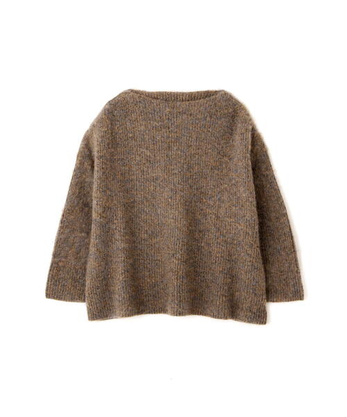 FREE'S MART（フリーズマート）の「ボートネックチュニックニット（ニット/セーター・レディース・グレー/ベージュ/ブルー・FREE）」の12枚目の写真