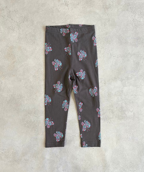 HOGAN RANCH WEAR（ホーガンランチウエア）の「ソウガラフルタケレギンス（70～130cm）（レギンス/スパッツ・キッズ・ピンク/レッド/チャコール/ミント/マルチ・100/110/120/130/70/80/90/95）」の2枚目の写真