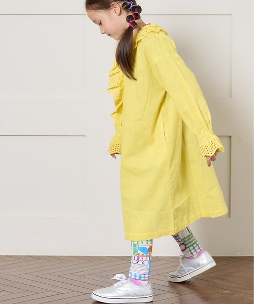 HOGAN RANCH WEAR（ホーガンランチウエア）の「ソウガラフルタケレギンス（70～130cm）（レギンス/スパッツ・キッズ・ピンク/レッド/チャコール/ミント/マルチ・100/110/120/130/70/80/90/95）」の7枚目の写真