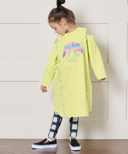 HOGAN RANCH WEAR（ホーガンランチウエア）の「ソウガラフルタケレギンス（70～130cm）（レギンス/スパッツ・キッズ・ピンク/レッド/チャコール/ミント/マルチ・100/110/120/130/70/80/90/95）」の14枚目の写真