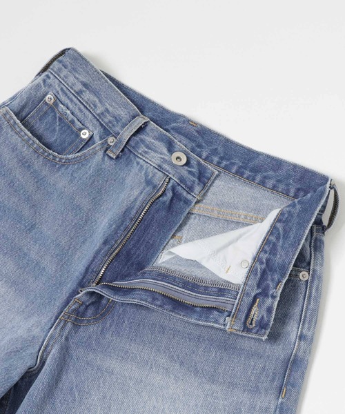 URBAN RESEARCH(アーバンリサーチ)の「ダメージワイドデニムパンツ(デニムパンツ・レディース・ホワイト/インディゴブルー・38/36)」の9枚目の写真