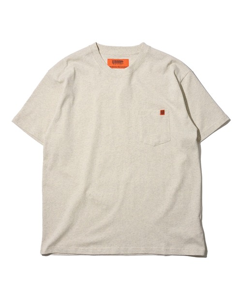 【UNIVERSAL OVERALL】POCKET T-SHIRTS / ポケットクルーネック半袖Tシャツ（Tシャツ/カットソー）｜UNIVERSAL OVERALL（ユニバーサルオーバーオール）