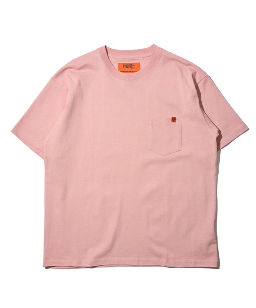 【UNIVERSAL OVERALL】POCKET T-SHIRTS / ポケットクルーネック半袖Tシャツ（Tシャツ/カットソー）｜UNIVERSAL OVERALL（ユニバーサルオーバーオール）