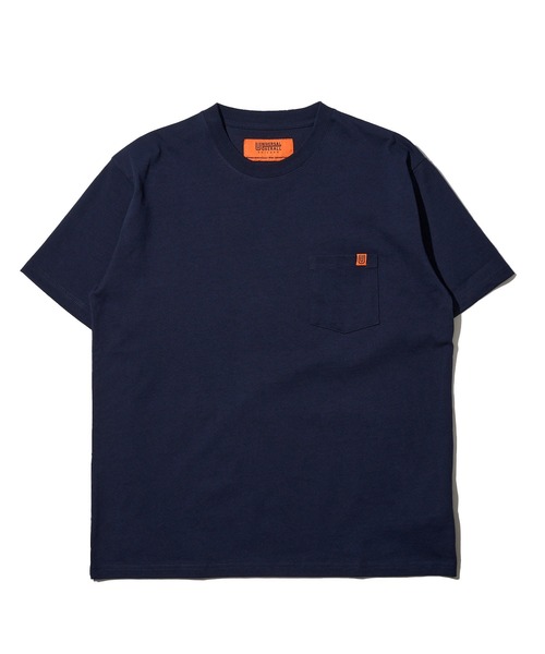 【UNIVERSAL OVERALL】POCKET T-SHIRTS / ポケットクルーネック半袖Tシャツ（Tシャツ/カットソー）｜UNIVERSAL OVERALL（ユニバーサルオーバーオール）