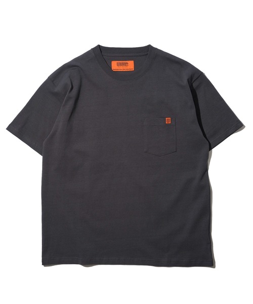 【UNIVERSAL OVERALL】POCKET T-SHIRTS / ポケットクルーネック半袖Tシャツ（Tシャツ/カットソー）｜UNIVERSAL OVERALL（ユニバーサルオーバーオール）