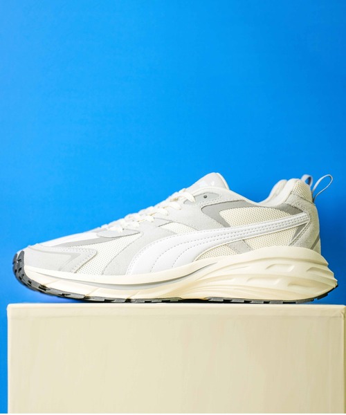 PUMA(プーマ)の「PUMA/プーマ ヒプノティック エルエス ユニセックス ランニングスニーカー 395295(スニーカー・メンズ・ホワイト/ベージュ系その他/ベージュ系その他2・23.0cm/23.5cm/24.0cm/24.5cm/25.0cm/25.5cm/26.0cm/26.5cm/27.0cm/27.5cm/28.0cm)」の10枚目の写真